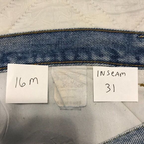 Denim‎ Riders women's blue jeans 16 M - Picture 4 of 6